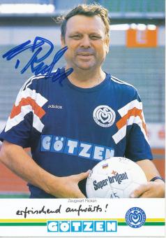 Zeugwart Ricken  1992/1993  MSV Duisburg  Fußball Autogrammkarte original signiert 