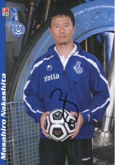 Masahiro Nakashita  2006/2007  MSV Duisburg  Fußball Autogrammkarte original signiert 