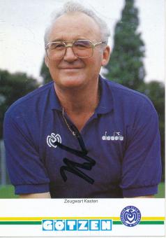 Gerd Kasten  1993/1994  MSV Duisburg  Fußball Autogrammkarte original signiert 