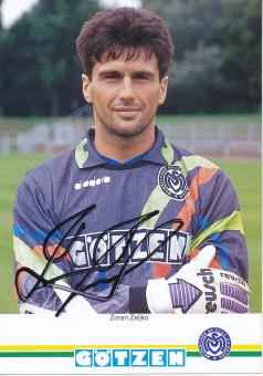 Zoran Zeljko  1993/1994  MSV Duisburg  Fußball Autogrammkarte original signiert 