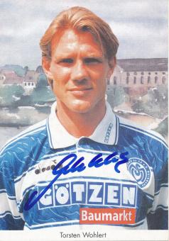 Torsten Wohlert  1997/1998  MSV Duisburg  Fußball Autogrammkarte original signiert 