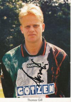 Thomas Gill  1996/1997  MSV Duisburg  Fußball Autogrammkarte original signiert 