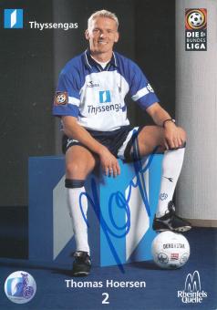 Thomas Hoersen  1998/1999  MSV Duisburg  Fußball Autogrammkarte original signiert 