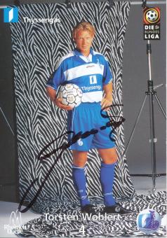 Torsten Wohlert  1999/2000  MSV Duisburg  Fußball Autogrammkarte original signiert 
