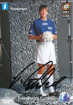 Friedhelm Funkel  1999/2000  MSV Duisburg  Fußball Autogrammkarte original signiert 