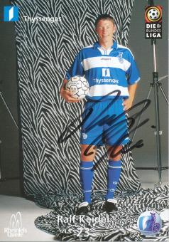 Ralf Keidel  1999/2000  MSV Duisburg  Fußball Autogrammkarte original signiert 