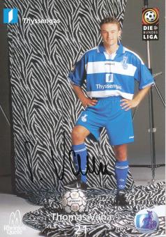 Thomas Vana  1999/2000  MSV Duisburg  Fußball Autogrammkarte original signiert 