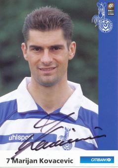 Marijan Kovacevic  2000/2001  MSV Duisburg  Fußball Autogrammkarte original signiert 