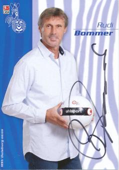 Rudi Bommer  2008/2009  MSV Duisburg  Fußball Autogrammkarte original signiert 