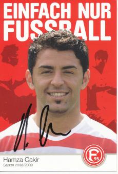 Hamza Cakir  2008/2009  Fortuna Düsseldorf  Fußball Autogrammkarte original signiert 
