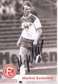 Manfred Bockenfeld  Legenden  Fortuna Düsseldorf  Fußball Autogrammkarte original signiert 