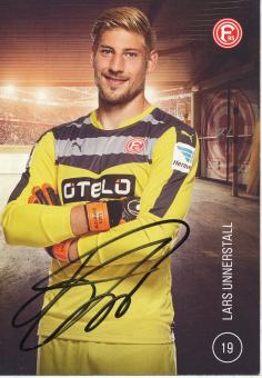 Lars Unnerstall  2015/2016  Fortuna Düsseldorf  Fußball Autogrammkarte original signiert 