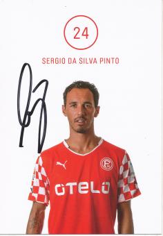 Sergio Pinto  2014/2015  Fortuna Düsseldorf  Fußball Autogrammkarte original signiert 