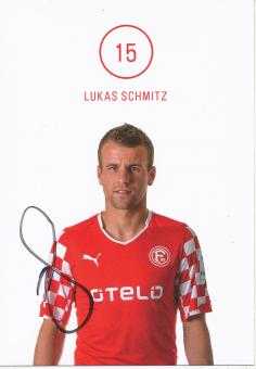 Kelocks Autogramme | Lukas Schmitz 2014/2015 Fortuna Düsseldorf Fußball ...