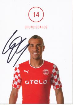 Bruno Soares  2014/2015  Fortuna Düsseldorf  Fußball Autogrammkarte original signiert 