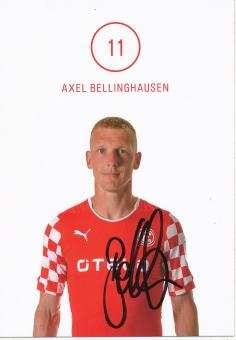 Axel Bellinghausen  2014/2015  Fortuna Düsseldorf  Fußball Autogrammkarte original signiert 