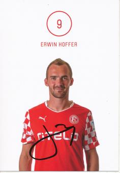 Erwin Hoffer  2014/2015  Fortuna Düsseldorf  Fußball Autogrammkarte original signiert 