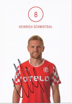 Heinrich Schmidtgal  2014/2015  Fortuna Düsseldorf  Fußball Autogrammkarte original signiert 