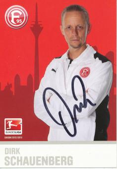 Dirk Schauenberg  2012/2013  Fortuna Düsseldorf  Fußball Autogrammkarte original signiert 