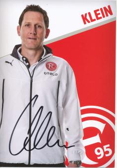 Uwe Klein  2013/2014  Fortuna Düsseldorf  Fußball Autogrammkarte original signiert 