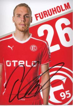 Timo Furuholm  2013/2014  Fortuna Düsseldorf  Fußball Autogrammkarte original signiert 