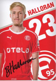 Ben Halloran  2013/2014  Fortuna Düsseldorf  Fußball Autogrammkarte original signiert 
