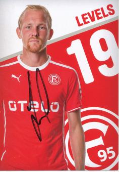 Tobias Levels  2013/2014  Fortuna Düsseldorf  Fußball Autogrammkarte original signiert 