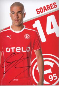 Bruno Soares  2013/2014  Fortuna Düsseldorf  Fußball Autogrammkarte original signiert 