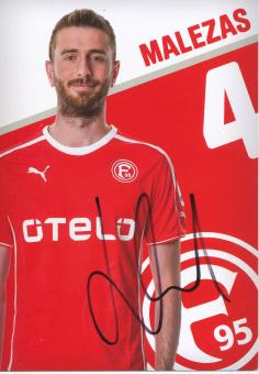 Stelios Malezas  2013/2014  Fortuna Düsseldorf  Fußball Autogrammkarte original signiert 