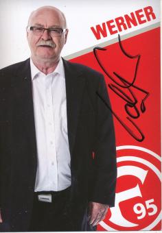 Wolf Werner † 2018  2013/2014  Fortuna Düsseldorf  Fußball Autogrammkarte original signiert 