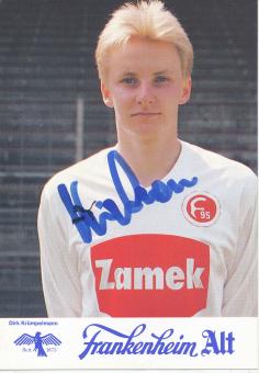 Dirk Krümpelmann  1989/1990  Fortuna Düsseldorf  Fußball Autogrammkarte original signiert 