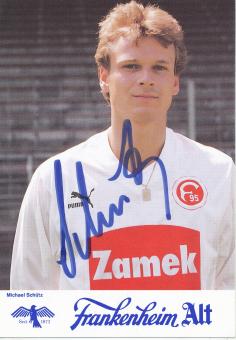 Michael Schütz  1989/1990  Fortuna Düsseldorf  Fußball Autogrammkarte original signiert 