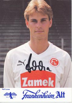 Ralf Loose  1989/1990  Fortuna Düsseldorf  Fußball Autogrammkarte original signiert 