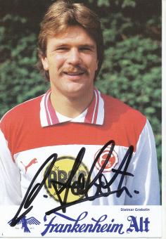 Dietmar Grabotin  1984/1985  Fortuna Düsseldorf  Fußball Autogrammkarte original signiert 
