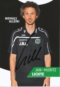 Jan Moritz Lichte   2015/2016  Hannover 96  Fußball Autogrammkarte original signiert 