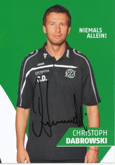 Christoph Dabrowski   2015/2016  Hannover 96  Fußball Autogrammkarte original signiert 