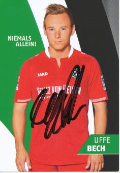 Uffe Bech   2015/2016  Hannover 96  Fußball Autogrammkarte original signiert 