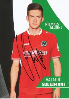 Valmir Sulejmani   2015/2016  Hannover 96  Fußball Autogrammkarte original signiert 