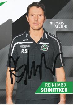 Reinhard Schnittker   2015/2016  Hannover 96  Fußball Autogrammkarte original signiert 