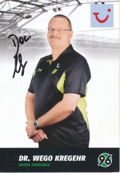 Wego Kregehr  2009/2010  Hannover 96  Fußball Autogrammkarte original signiert 