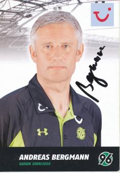 Andreas Bergmann  2009/2010  Hannover 96  Fußball Autogrammkarte original signiert 
