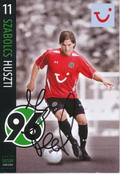 Szabolcs Huszti  2008/2009  Hannover 96  Fußball Autogrammkarte original signiert 