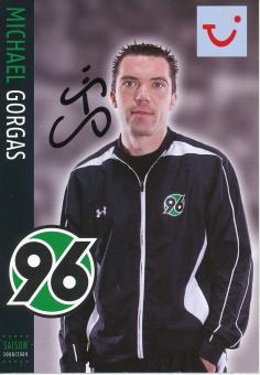 Michael Gorgas  2008/2009  Hannover 96  Fußball Autogrammkarte original signiert 