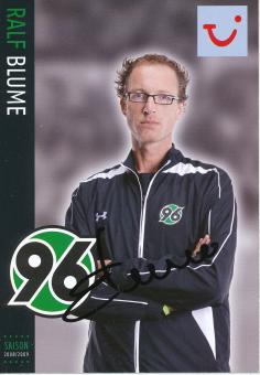 Ralf Blume  2008/2009  Hannover 96  Fußball Autogrammkarte original signiert 