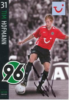 Tim Hofmann  2008/2009  Hannover 96  Fußball Autogrammkarte original signiert 