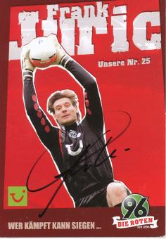 Frank Juric  2006/2007  Hannover 96  Fußball Autogrammkarte original signiert 