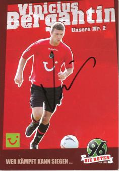 Vinicius Bergantin  2006/2007  Hannover 96  Fußball Autogrammkarte original signiert 