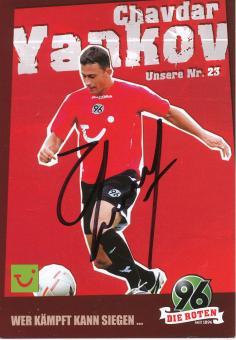 Chavdar Yankov  2006/2007  Hannover 96  Fußball Autogrammkarte original signiert 