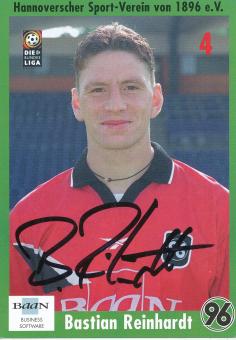 Bastian Reinhardt  1999/2000  Hannover 96  Fußball Autogrammkarte original signiert 