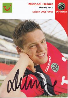 Michael Delura  2005/2006  Hannover 96  Fußball Autogrammkarte original signiert 